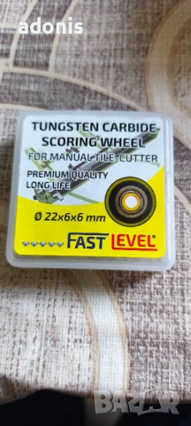 Резци за машини за рязане на плочки и стъкло 22 на 6 мм , снимка 5 - Резервни части за машини - 52790076