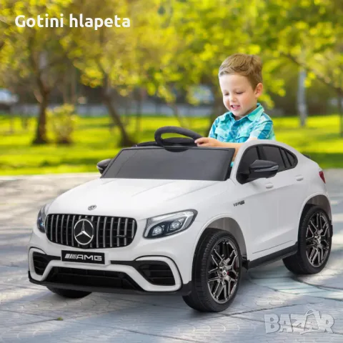 Акумулаторен джип Mercedes GLC63 COUPE Licensed 12V батерия,MP3, снимка 15 - Електрически играчки - 50268322