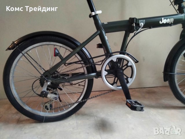 Сгъваем велосипед JEEP 20", снимка 7 - Велосипеди - 37652469