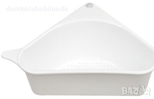 Поставка за домакинска гъба пластмасова с вендуза,Перфорирано дъно, 18x18x22 см, снимка 2 - Аксесоари за кухня - 39710452