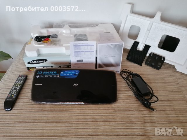 Blu-Ray плеър Samsung BD-P4600 , снимка 1 - Плейъри, домашно кино, прожектори - 33444107