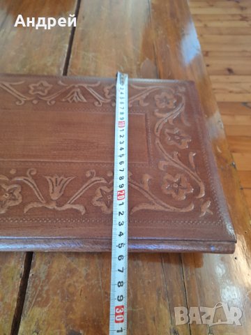 Стара кожена папка #18, снимка 5 - Други ценни предмети - 42991977