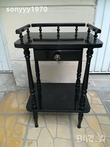 ретро-антик ЧЕРНА МАСИЧКА 66х40х29см 0107211817, снимка 5 - Антикварни и старинни предмети - 33392747