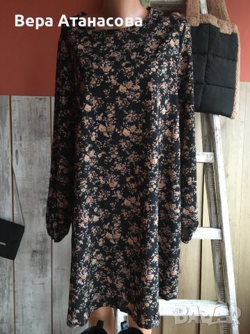 🥾👜🧡Ефирна разкроена рокля💄хл/2 хл☑️, снимка 3 - Рокли - 43593029