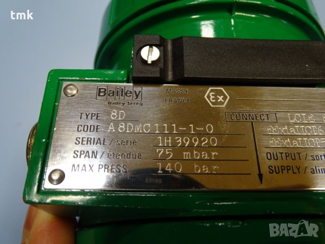 Трансмитер за налягане Bailey 8D , снимка 11 - Резервни части за машини - 32237552