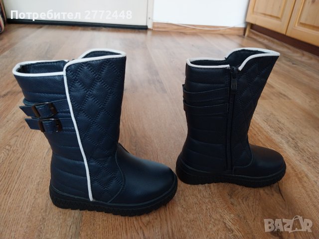 Нови топли детски ботуши р.25, снимка 2 - Бебешки боти и ботуши - 38206609