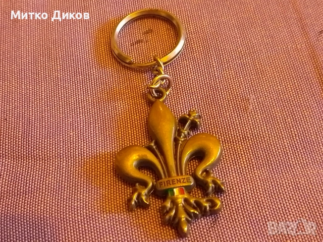 ключодържател винтидж Флоренция Италия, снимка 2 - Колекции - 53470698