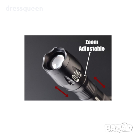 X6-902 CREE LED фенер с презареждаща акумулаторна батерия, снимка 4 - Прожектори - 44907790