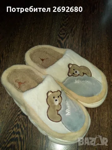 Нови домашни пантофи 40-41, снимка 2 - Чехли - 48218835