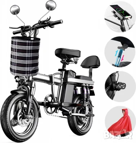 Електрически велосипед Ninoto – Мощност, комфорт и мобилност