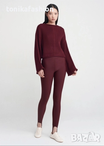 Клин ликра в цвят бордо 