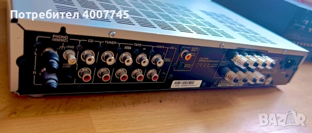 Стерео Усилвател Onkyo A-5VL, снимка 3 - Ресийвъри, усилватели, смесителни пултове - 53231032