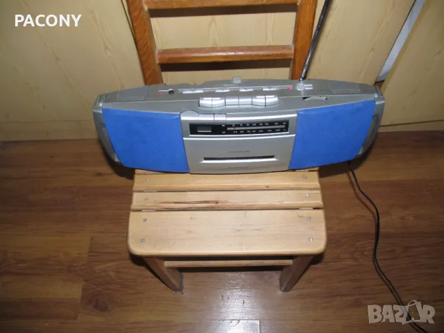 стерео радио касетофон UNIVERSUM - отличен, снимка 2 - Радиокасетофони, транзистори - 49769798