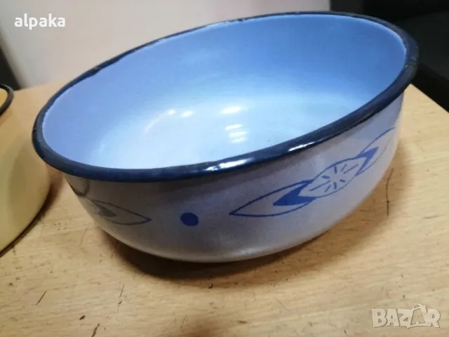 Продавам  емайлирани български купи, снимка 7 - Съдове за готвене - 34729227