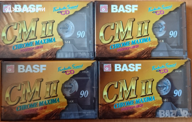 Аудио касети /аудио касета/ BASF CM II Chrom Maxima 90 мин.
