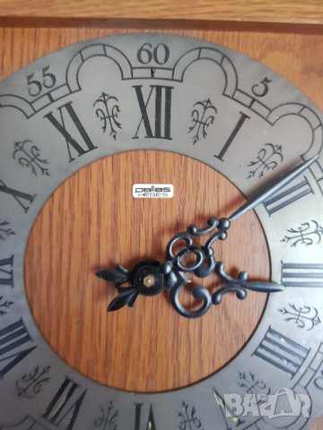 Стар немски стенен механичен часовник, снимка 7 - Антикварни и старинни предмети - 33094148