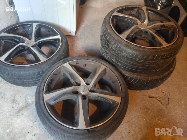 Джанти Ауди a3 8l , 1999  4 броя , 5x100 размер, снимка 4 - Гуми и джанти - 52413621