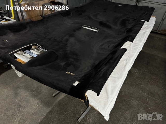 Черен Таван алкантара за Passat B6 с колонки , снимка 3 - Части - 51761830