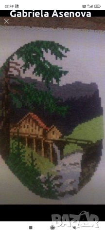 Страхотен гоблен"Водопад"