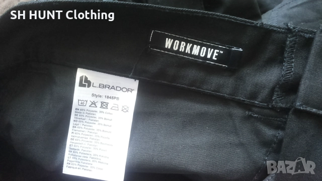 L.BRADOR 1845PB Work Stretch Trouser размер 46 / S работен панталон W4-707, снимка 17 - Панталони - 52878389