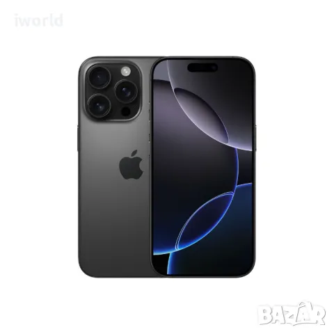 НЕразпечатан❗️ iphone 16 PRO 128❗️Лизинг от 80лв/м ❗️ black titanium, снимка 1