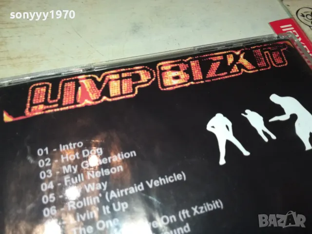 LIMP BIZKIT CD 1804252223, снимка 16 - CD дискове - 49945857