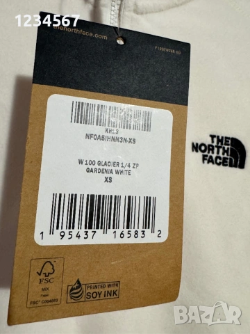 The north face 100 Glacier 1/4 Zip., снимка 4 - Блузи с дълъг ръкав и пуловери - 53328399