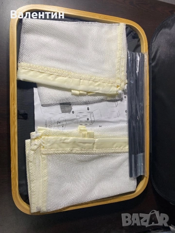 Голям кош за пране SONGMICS, снимка 9 - Други стоки за дома - 53233488