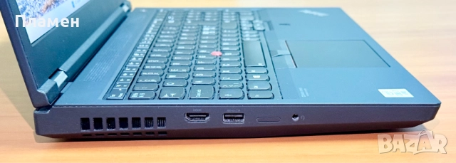 Lenovo ThinkPad P15 / i7-10850H / 32GB DDR4 / 512GB SSD / RTX 3000 6GB / 15.6" FHD IPS / Mobile Work, снимка 6 - Лаптопи за работа - 52560668