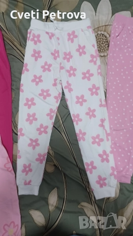 лот от детски ватирани долнища за момиче 134см , снимка 5 - Детски клинове - 51976176