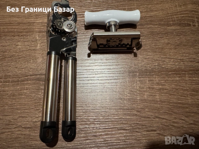 Нова 2 в 1 Ръчна отварачка за консерви и бутилки Victool – Комплект от неръждаема стомана 