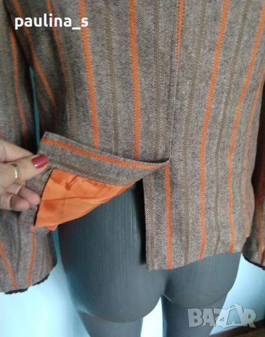 Комбинирано вълнено сако "Vila", снимка 9 - Сака - 36456935