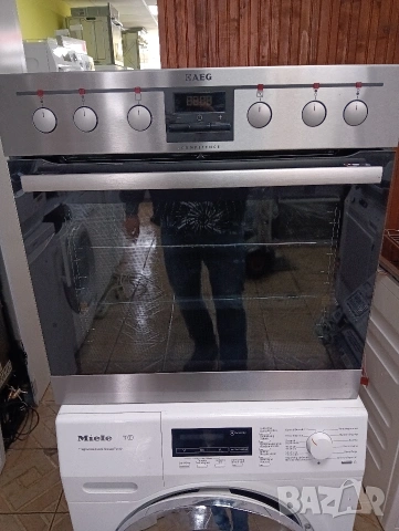 Иноксова печка за вграждане АЕГ Aeg Made in Germany с две години гаранция!, снимка 4 - Печки, фурни - 53195896