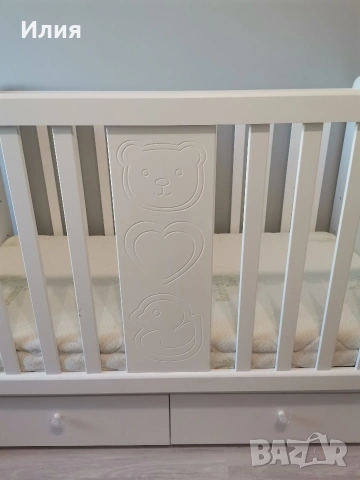 Бебешка кошара + матраче, снимка 3 - Кошарки - 53530854