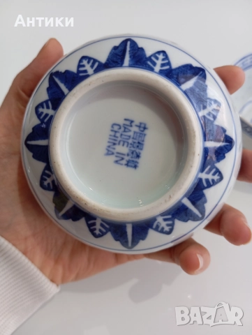 Порцеланови стари маркирани купички, снимка 2 - Чинии - 52627693