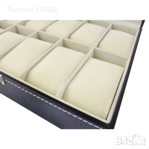 Органайзер кутия за часовници бижута с 6 отделения, снимка 2 - Други - 43947918