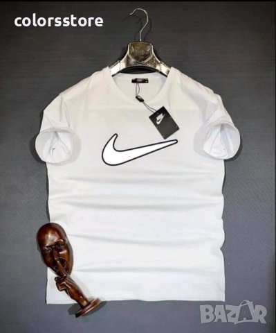Мъжка бяла тениска  Nike код VL59H, снимка 1 - Тениски - 43389287