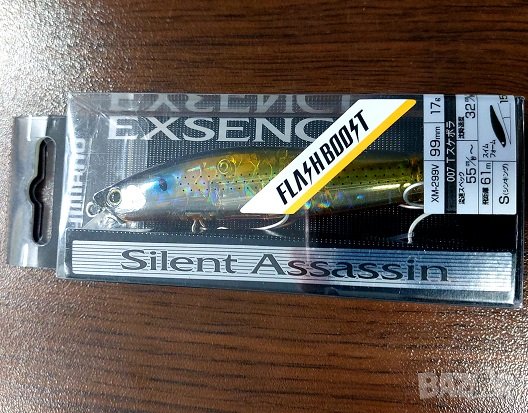 Shimano Exsence Silent Assasin 99S 17g Flash Boost XM-299V , снимка 5 - Такъми - 38490515