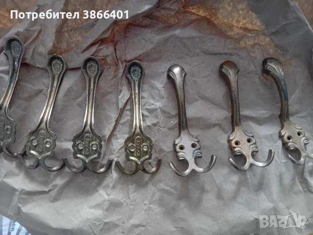 Месингови закчалки , снимка 3 - Декорация за дома - 50960564