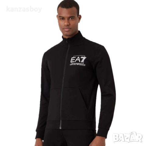 ea7 emporio armani - страхотно мъжко горнище ХЛ КАТО НОВО, снимка 2 - Спортни дрехи, екипи - 52458276