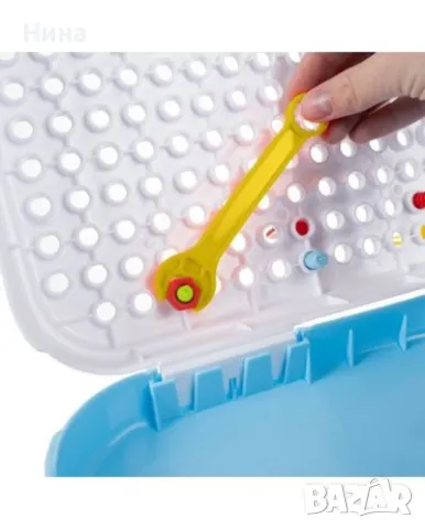 3D конструктор / мозайка в куфар с винтоверт 🔩, снимка 4 - Конструктори - 47602282