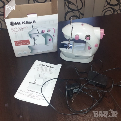 Мини шевна машина, снимка 3 - Шевни машини - 52187070