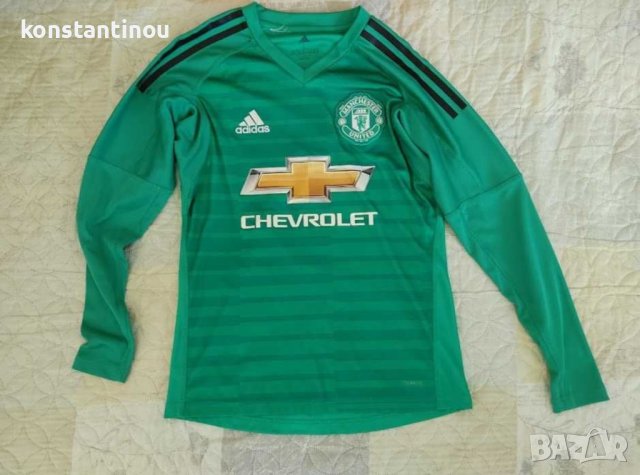 Оригинална вратаркска тениска  adidas Manchester United / De Gea  , снимка 2 - Футбол - 37972247