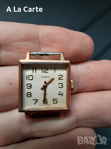 Часовник Чайка, снимка 6 - Антикварни и старинни предмети - 47946749