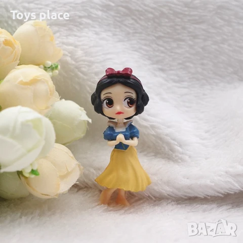 4бр фигурки Disney Princess Ariel Rapunzel Mulan, снимка 6 - Фигурки - 50795600