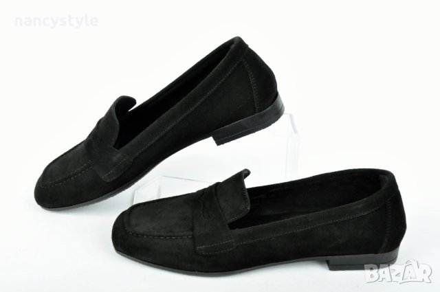 НОВО! Дамски мокасини естествен велур - Четири цвята, снимка 14 - Дамски ежедневни обувки - 40640722