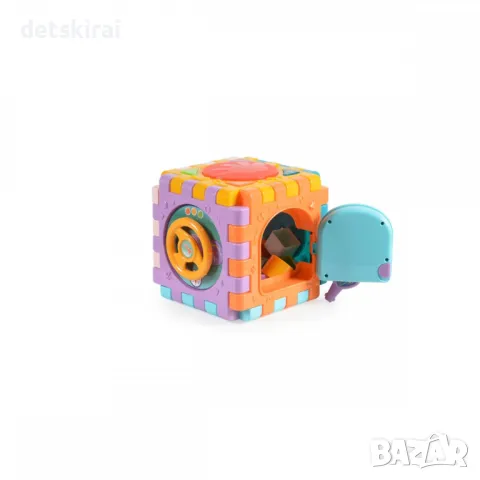 Бебешко образователно кубче с 6 различни игри