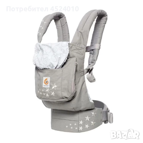Бебешко кенгуру Ergobaby Original Galaxy Grey