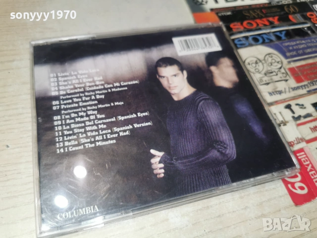 RICKY MARTIN CD 0202261959, снимка 11 - CD дискове - 53328479