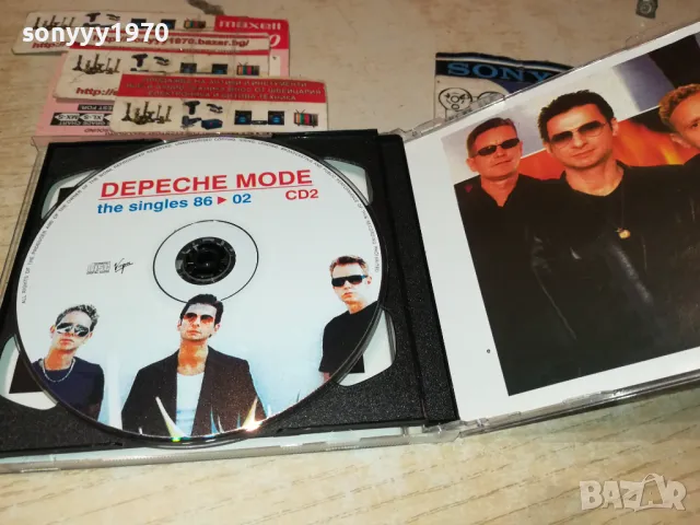 DEPECHE MODE-CD 45ЛВ ЗА ЕДИН ДИСК-65ЛВ ЗА ДВА 1512241914, снимка 4 - CD дискове - 48358180